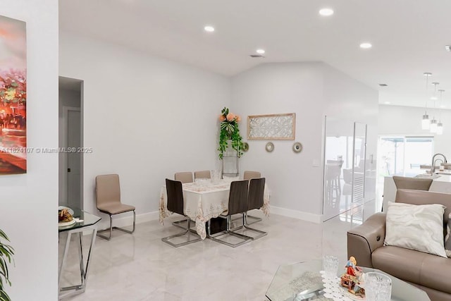 3813 SW 149th Pl, Miami, FL 33185 - living area with lofted ceiling and recessed lighting