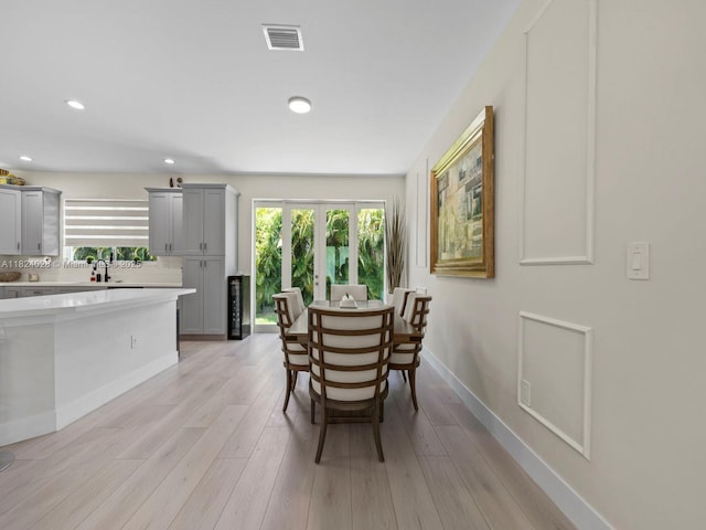 18100 SW 175th St, Miami, FL 33187 - dining space featuring healthy amount of natural light, light wood-style floors, and recessed lighting