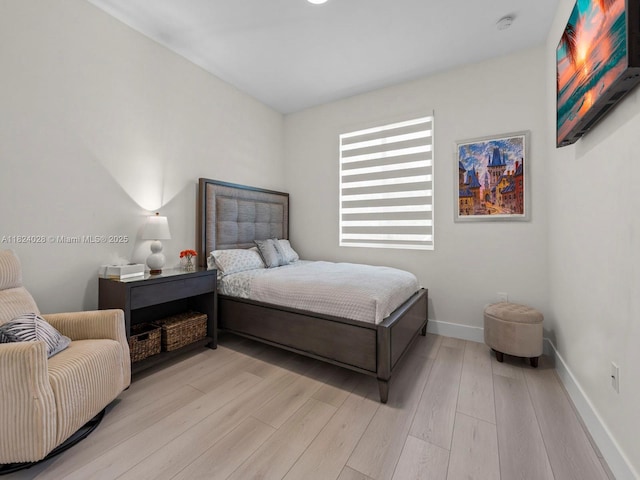 18100 SW 175th St, Miami, FL 33187 - bedroom featuring light wood-type flooring and baseboards