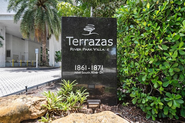 1861 NW S River Dr Unit Ph-01, Miami, FL 33125 - view of community / neighborhood sign