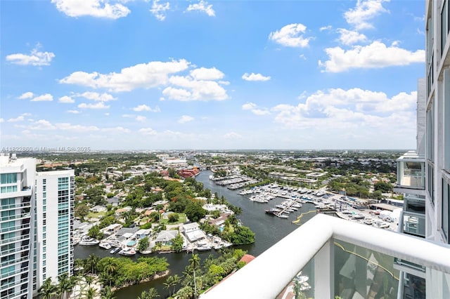 1861 NW S River Dr Unit Ph-01, Miami, FL 33125 - water view with a marina