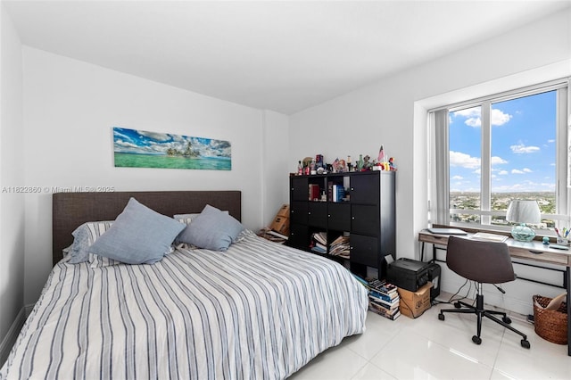 1861 NW S River Dr Unit Ph-01, Miami, FL 33125 - bedroom featuring tile patterned flooring and an office area