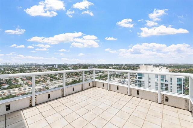 1861 NW S River Dr Unit Ph-01, Miami, FL 33125 - patio / terrace with a city view