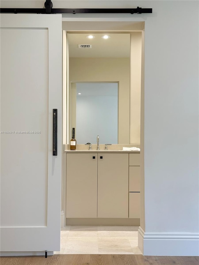 8845 SW 176th Ter, Palmetto Bay, FL 33157 - bathroom with vanity and baseboards