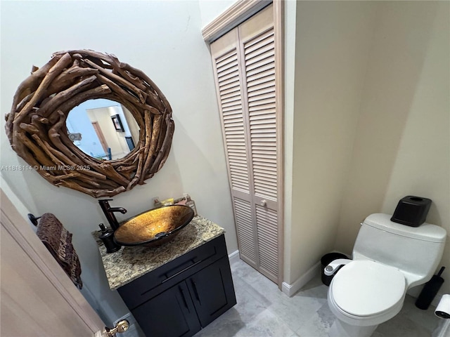375 Sabal Way, Weston, FL 33326 - half bath with a closet and vanity