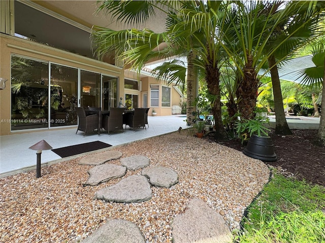 375 Sabal Way, Weston, FL 33326 - view of yard with a patio