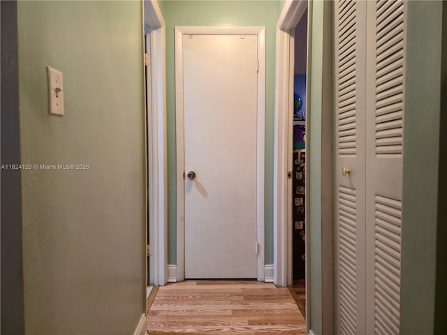 9410 S Meadows Cir, Miramar, FL 33025 - hall with light wood-type flooring