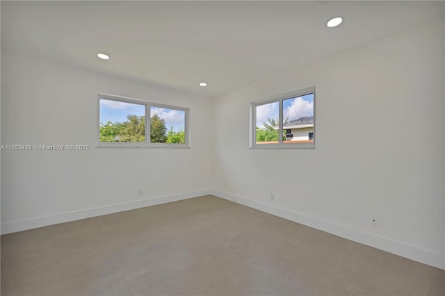 3917 Adams St, Hollywood, FL 33021 - spare room with recessed lighting