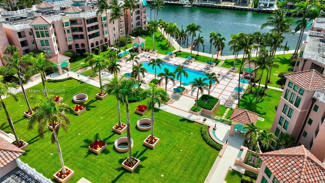 140 SE 5th Ave Unit 438, Boca Raton, FL 33432 - bird's eye view of a large body of water