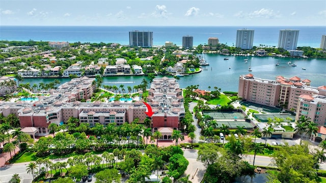 140 SE 5th Ave Unit 438, Boca Raton, FL 33432 - aerial view of a large body of water