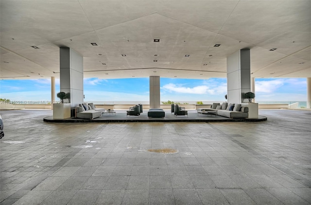 17121 Collins Ave Unit 2304, Sunny Isles Beach, FL 33160 - view of patio / terrace featuring an outdoor hangout area