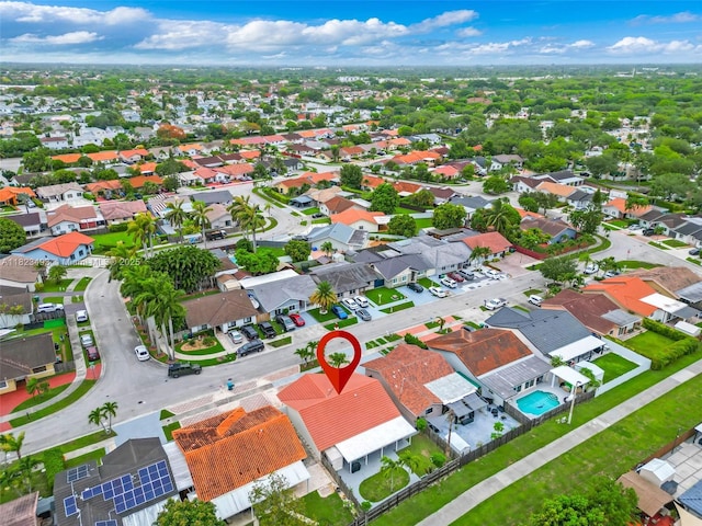 14548 SW 98th Ter, Miami, FL 33186 - aerial perspective of suburban area