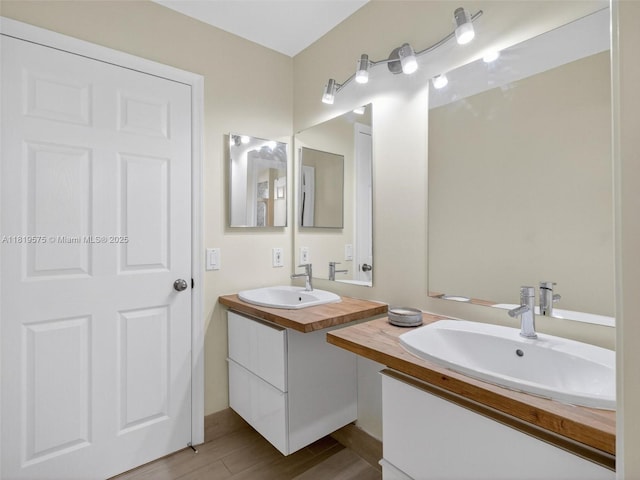 782 Lake Blvd, Weston, FL 33326 - bathroom featuring vanity and wood finished floors