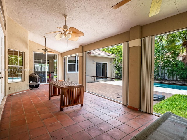 782 Lake Blvd, Weston, FL 33326 - view of patio with a ceiling fan