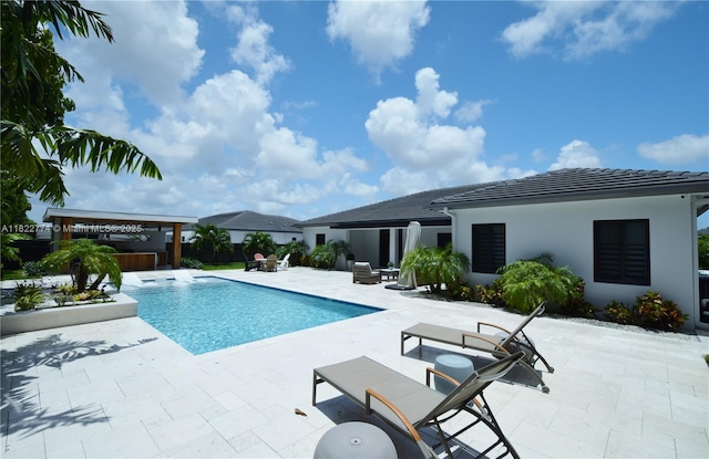 21420 SW 127th Pl, Miami, FL 33177 - outdoor pool featuring a patio