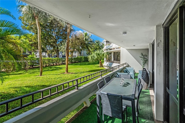 13953 Kendale Lakes Cir Unit 103B, Miami, FL 33183 - view of balcony