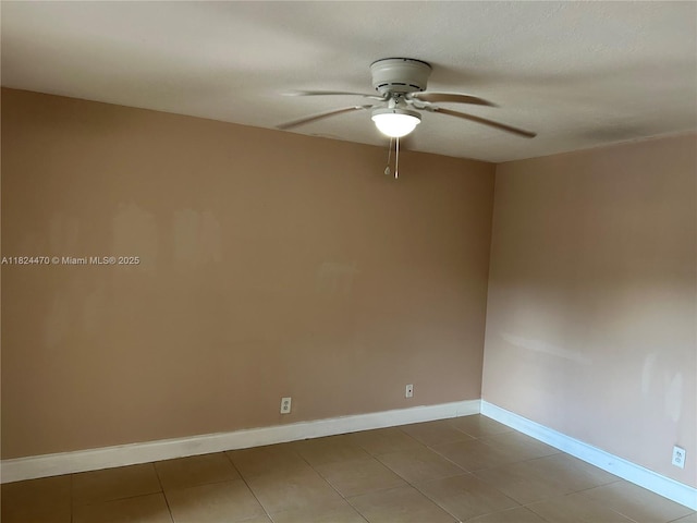 5818 Swordfish Ct Unit D, Tamarac, FL 33319 - unfurnished room featuring ceiling fan and tile patterned floors