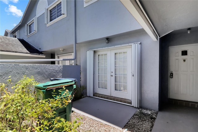 14263 SW 97th Ter, Miami, FL 33186 - entrance to property with french doors and stucco siding
