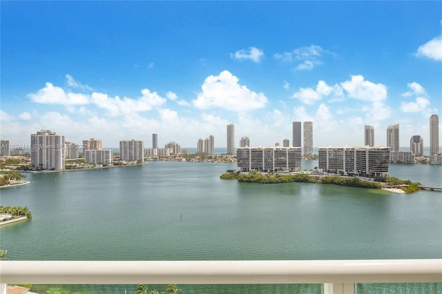 3301 NE 183rd St Unit 2203, Aventura, FL 33160 - water view featuring skyline