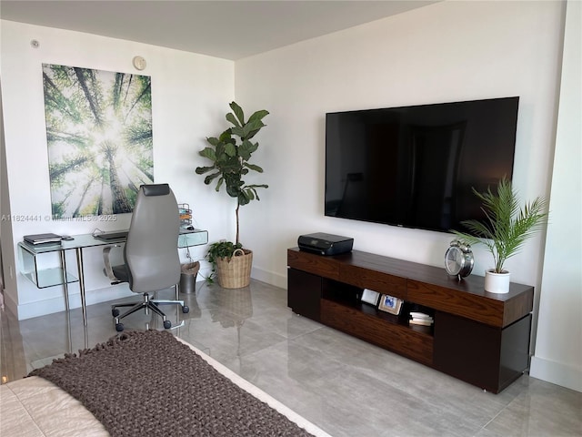 3301 NE 183rd St Unit 2203, Aventura, FL 33160 - office area featuring baseboards