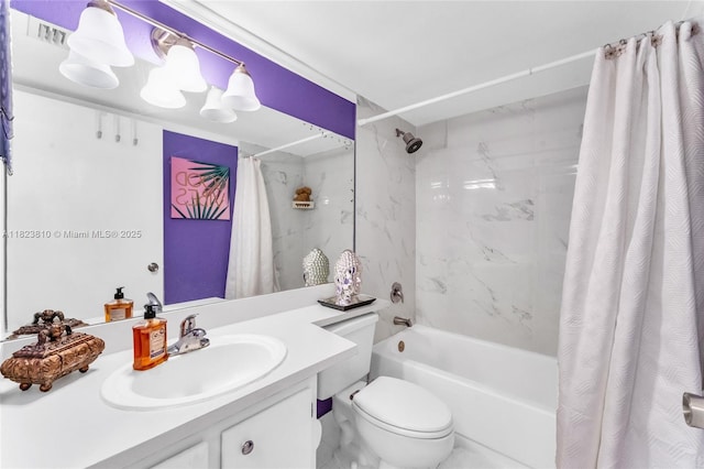 770 Claughton Island Dr Unit 806, Miami, FL 33131 - full bathroom featuring shower / bath combination with curtain and vanity
