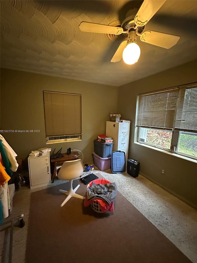 3180 NE 10th Ter, Pompano Beach, FL 33064 - bedroom with a ceiling fan