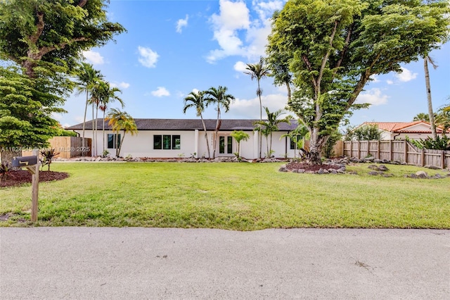 12511 SW 115th Ave, Miami, FL 33176 - ranch-style home featuring stucco siding and french doors