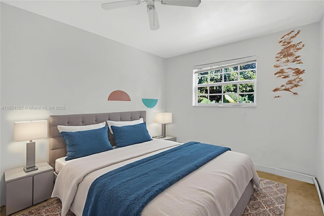 10901 SW 31st St, Davie, FL 33328 - bedroom featuring ceiling fan and carpet flooring