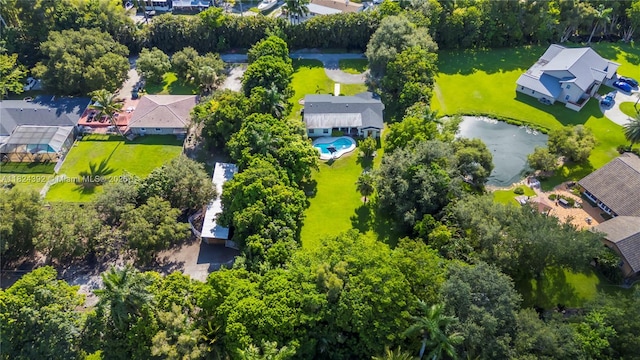 10901 SW 31st St, Davie, FL 33328 - aerial view of residential area featuring a nearby body of water