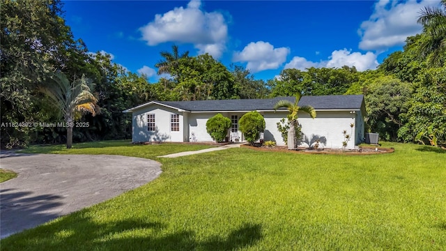 10901 SW 31st St, Davie, FL 33328 - ranch-style home featuring a front yard