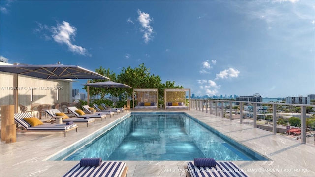 7200 Collins Ave Unit 1113, Miami Beach, FL 33141 - view of community pool