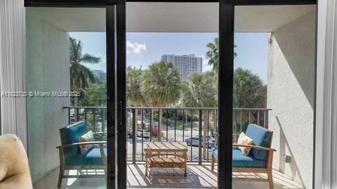 200 Leslie Dr Unit 407, Hallandale Beach, FL 33009 - view of balcony