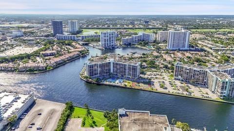 200 Leslie Dr Unit 407, Hallandale Beach, FL 33009 - view of urban area with a large body of water
