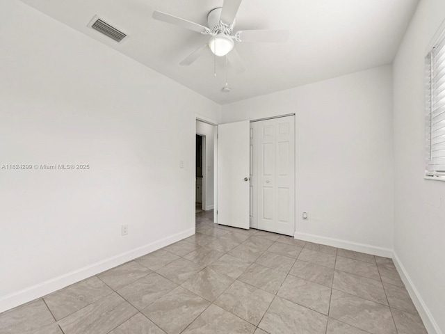 15314 SW 102nd Ct, Miami, FL 33157 - spare room with a ceiling fan and light tile patterned flooring