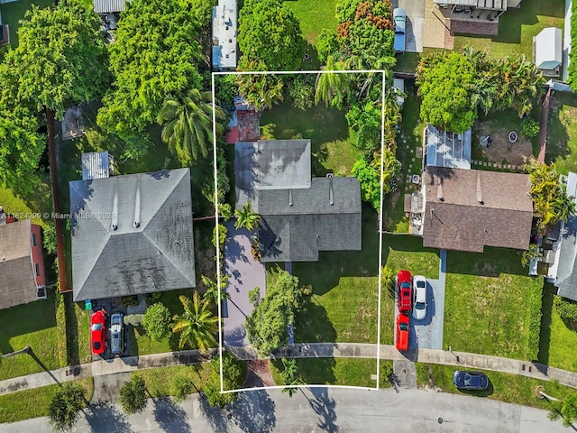 15314 SW 102nd Ct, Miami, FL 33157 - aerial view of property's location featuring property parcel outlined