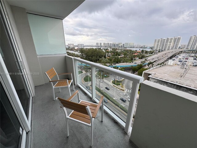 19201 Collins Ave Unit 1137, Sunny Isles Beach, FL 33160 - balcony with a city view