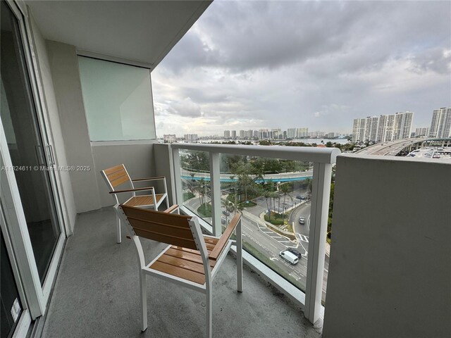 19201 Collins Ave Unit 1137, Sunny Isles Beach, FL 33160 - balcony featuring a view of city