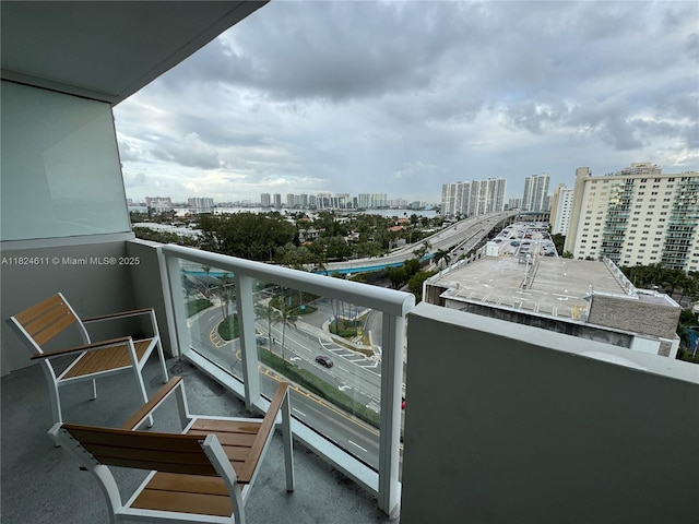 19201 Collins Ave Unit 1137, Sunny Isles Beach, FL 33160 - balcony featuring a city view