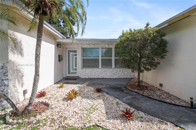 6459 Evans St, Hollywood, FL 33024 - property entrance featuring stucco siding