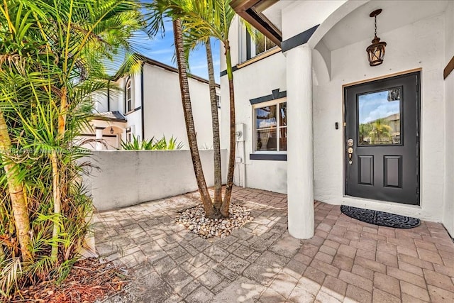 12926 SW 50th St, Miramar, FL 33027 - doorway to property with stucco siding