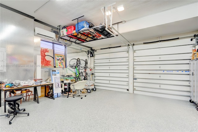 8965 NW 174th Ln, Hialeah, FL 33018 - garage with a wall mounted air conditioner