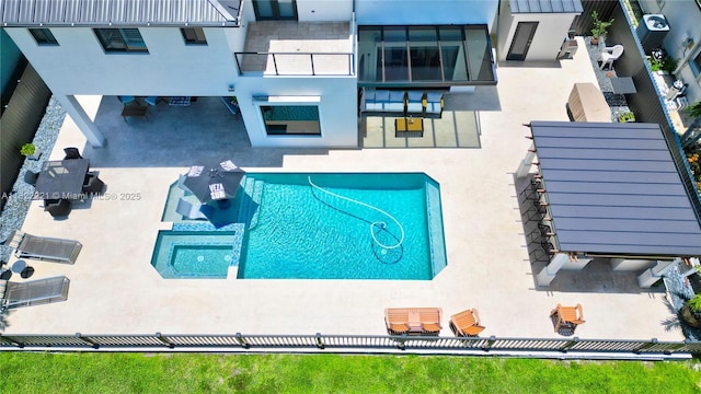 8965 NW 174th Ln, Hialeah, FL 33018 - swimming pool featuring a patio area