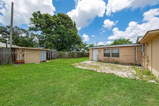 4625 SW 32nd Dr, West Park, FL 33023 - fenced backyard with a shed