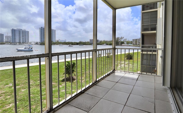 2920 Point E Dr Unit N208, Aventura, FL 33160 - balcony with a water view