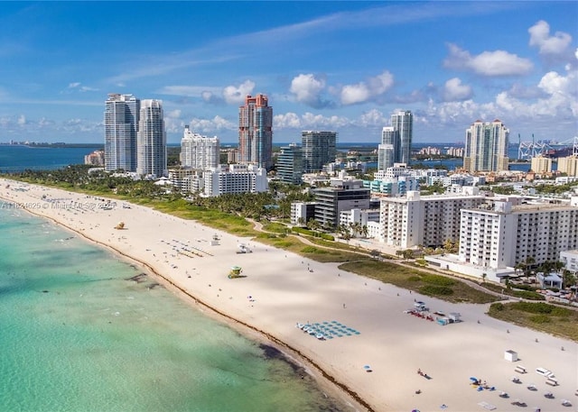 345 Ocean Dr Unit 602, Miami Beach, FL 33139 - aerial view of skyline