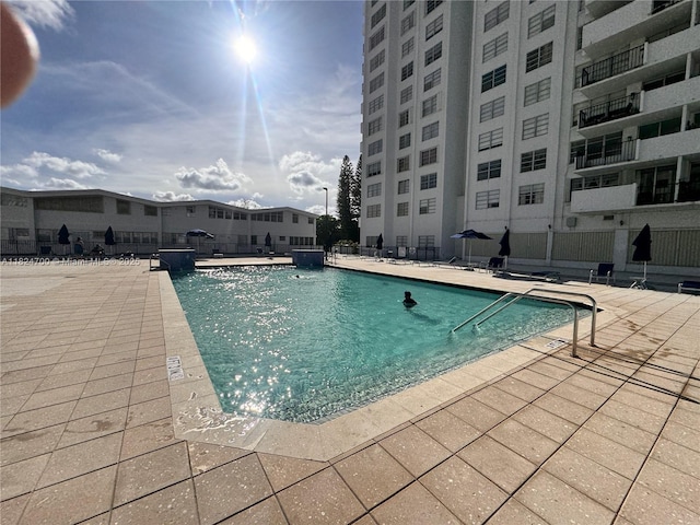 2750 NE 183rd St Unit 2103, Aventura, FL 33160 - community pool with a patio area