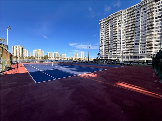 2750 NE 183rd St Unit 2103, Aventura, FL 33160 - view of tennis court featuring a city view