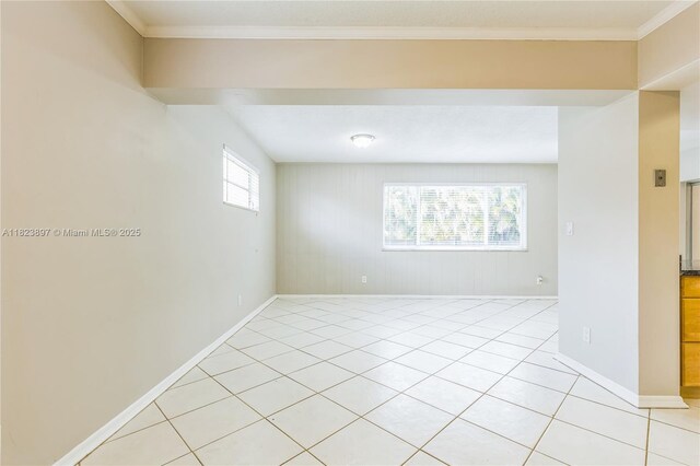 156 SW 126th Ave, Plantation, FL 33325 - spare room with baseboards and light tile patterned flooring