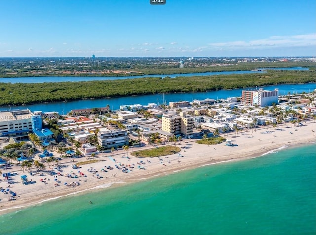 326 Harrison St Unit 303A, Hollywood, FL 33019 - aerial view of extended coastline