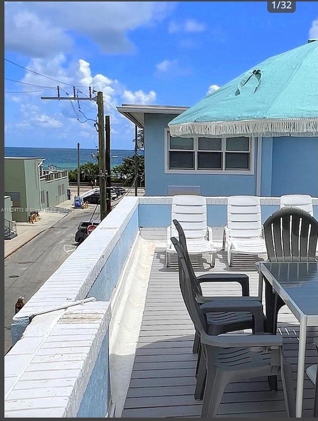 326 Harrison St Unit 303A, Hollywood, FL 33019 - view of deck